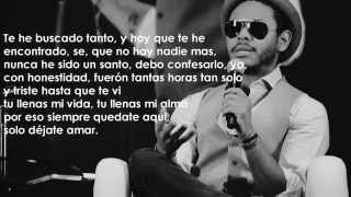 Sólo déjate amar - Kalimba (Letra)