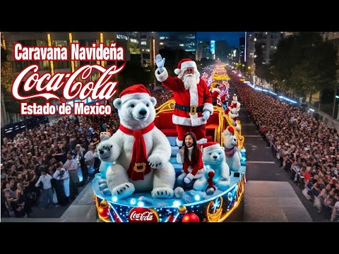 Coca-Cola Christmas Caravan Parade 2024 in the State of Mexico/Cuautitlán Izcalli