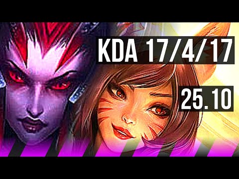 ELISE & Senna vs AHRI & Draven (SUP) | 47k DMG, 17/4/17, Godlike | EUW Grandmaster | 25.10