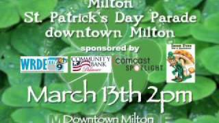 preview picture of video 'Milton St. Patrick's Day Parade - March 13th'