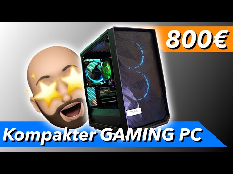 Build your own small 800 Euro RGB gaming PC in 2020 & test build