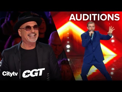 Howie's a Fan! | James Chapeskie's UNFORGETTABLE Performance | Auditions | Canada's Got Talent 2024