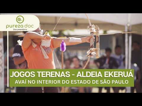 Jogos Terenas - Aldeia Ekeruá - Avaí no interior do Estado de São Paulo