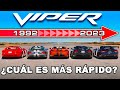 ¡Todos los Dodge Viper 🐍 LANZADOS!