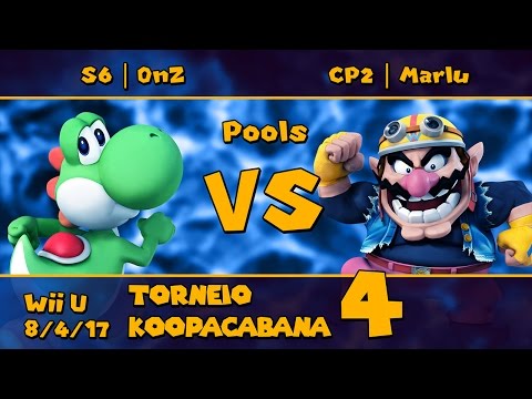 T. Koopacabana 4 - S6 | OnZ (Yoshi) vs. CP2 | Marlu (Wario) - Pools