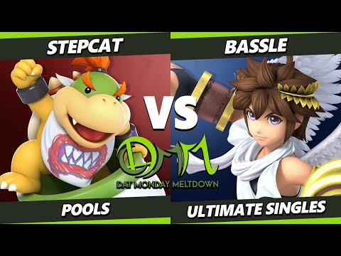 DAT MM 306 - StepCat (Bowser Jr) Vs. Bassle (Random (Pit), Mii Brawler) Smash Ultimate - SSBU