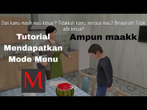 Tutorial mode menu M