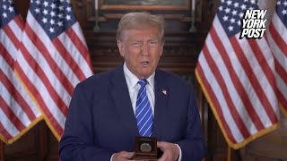 Trump Unveils $100 Coins With His Face On Them After Selling Bibles, Sneakers