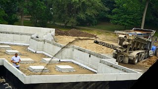 Concrete Slab and TERMITES! Timber Frame House Ep.3