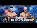 The Rock VS John Cena