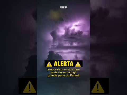 🌩️ Granizo e ventania a caminho!