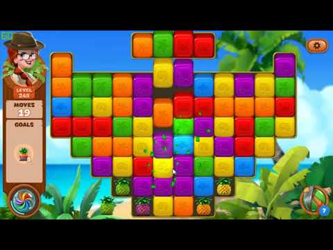 Lost Island Blast Adventure level 245