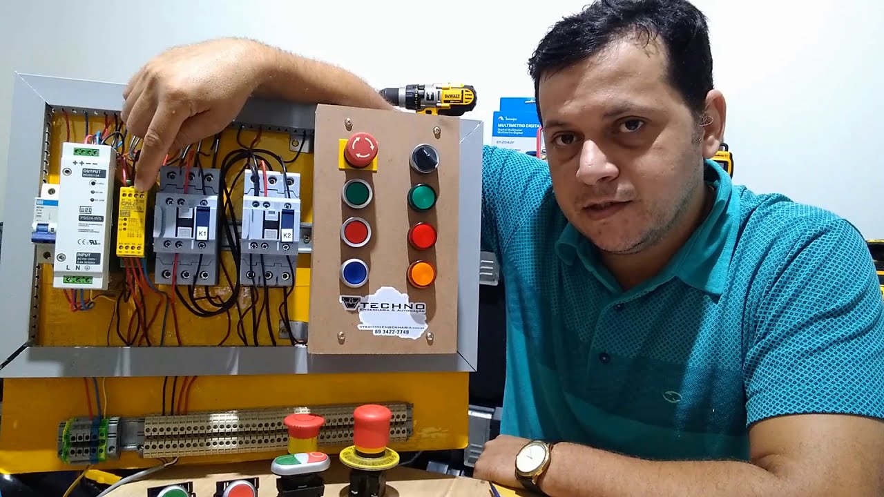 Relé de segurança funcionamento e aplicação