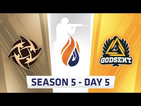 ECS Season 5 Day 5 - NIP vs Godsent - Train