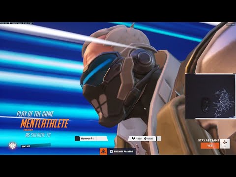 POTG! GALE INSANE SOLDIER 76 SEASON 6 TOP 500 GAMEPLAY