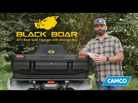 How to Install the Black Boar ATV Rear Seat Lounger