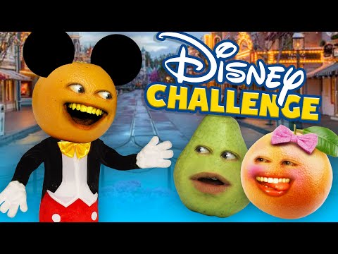 Annoying Orange - The Disney Challenge!