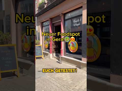 Neuer Foodspot in Gera!🥗😋 #shorts