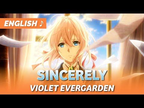 Violet Evergarden - "Sincerely" (Opening) ENGLISH Cover | Krystal Xu