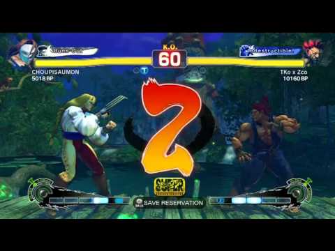 SSF4 AE: CHOUPISAUMON (Vega) VS TKo x Zco (Akuma)