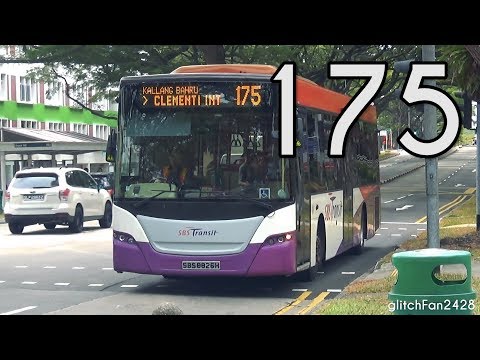 [SBST] SBS8826H on Service 175 - Scania K230UB Euro V Gemilang