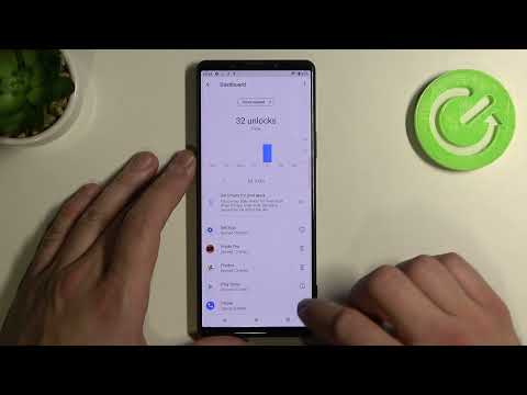 How to Check Number of Apps Opened Each Day on SONY Xperia 1 III – Digital Wellbeing of Apps