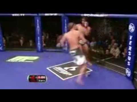 Chute digno de ninja no MMA