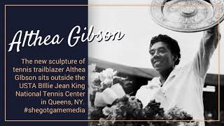 Althea Gibson Sculpture Unveiled at the U.S. Open
