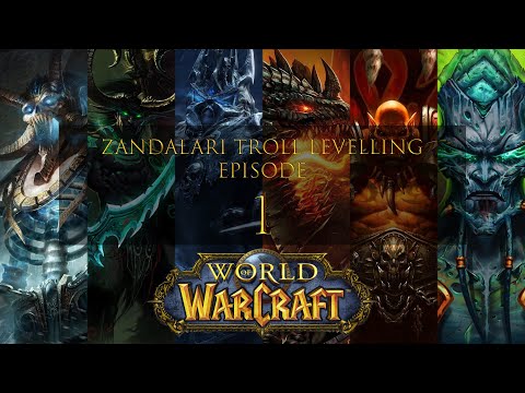 World of Warcraft : Zandalari Troll Levelling with Friends (Monk) Episode #001