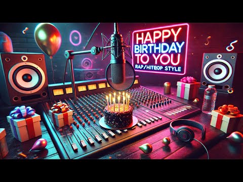 Hip-Hop/Rap Happy Birthday Song:🎶 Happy Birthday Song 🎂 | High-Energy Hip-Hop/Rap Version 🎤🔥