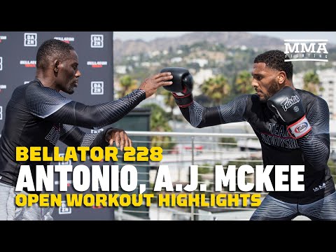 Bellator 228: Antonio, A.J. McKee Open Workout Highlights - MMA Fighting