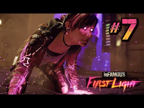 inFAMOUS First Light Walkthrough Part 7 - Mission: Akurans Strike Back [HD] PS4 1080p