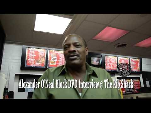 Alexander O'Neal - Block DVD Interview at the Rib Shack