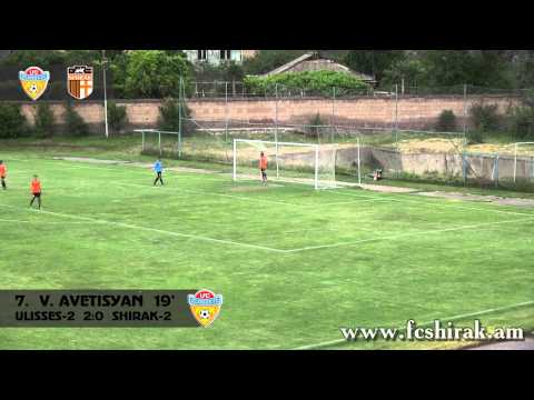 Ulisses-2 2:1 Shirak-2 27.05.2015 highlights