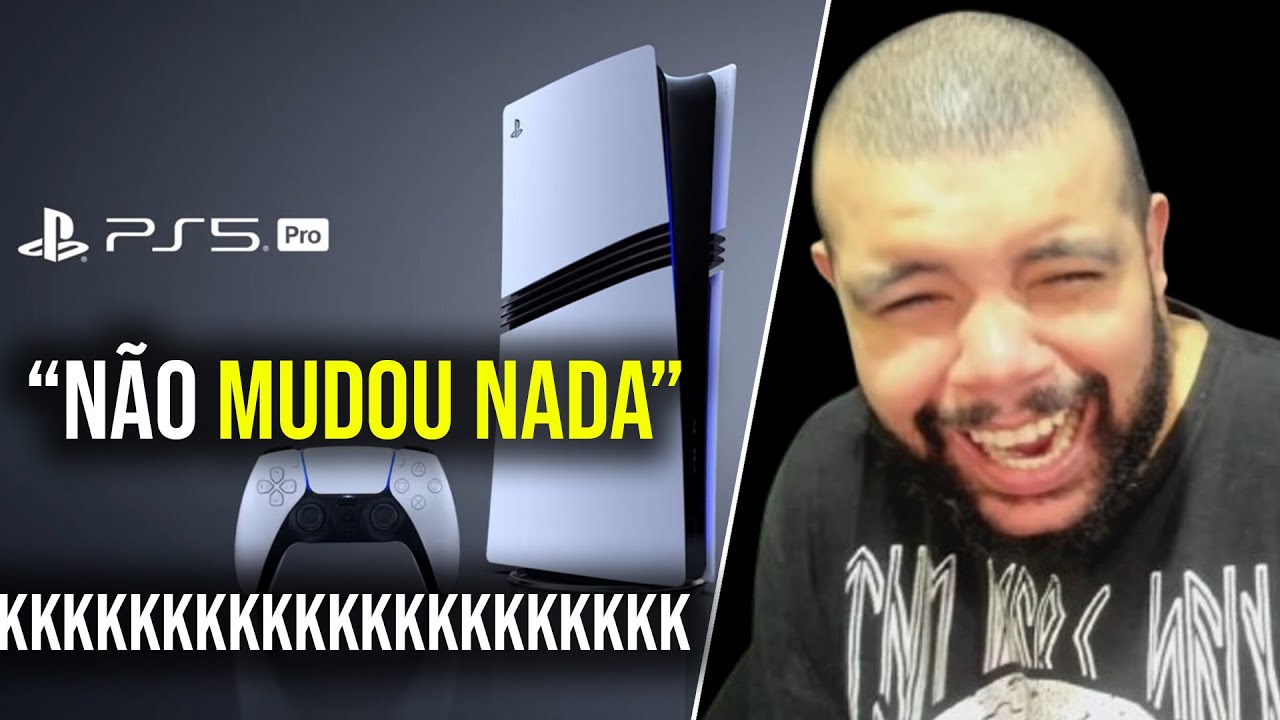 LUANGAMEPLAY REAJANDO AO NOVO PS5 PRO KKKKKKKKKK