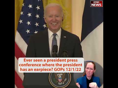 Ever seen press conference where the president has an earpiece? Always blame someone else GOPs
