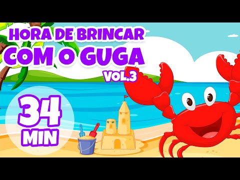 Hora de Brincar com o Guga Vol. 3 - Giramille 34 min | Desenho Animado Musical