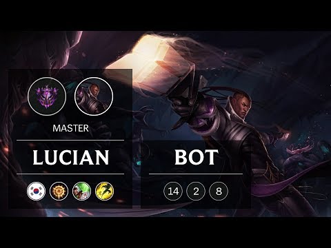 Lucian ADC vs Ezreal - KR Master Patch 9.2