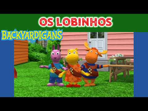 Os Backyardigans - Os Lobinhos (Tayrone, Tasha e Austin) Clips Musicais dos Backyardigans