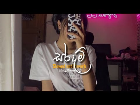 Saradam (සරදම්) - ( Slowed + Reverb ) | රිදුනාම සනසන්න ලග උන් ඔයා