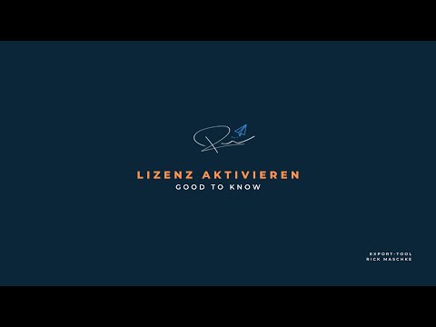 Lizenz aktivieren