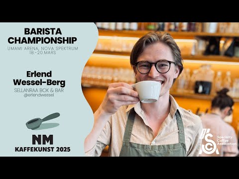 Erlend Wessel-Berg - Semifinale Barista Championship NM 2025