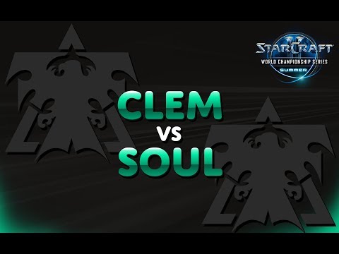 Starcraft 2: Clem (T) vs souL (T) bo3 - WCS Summer