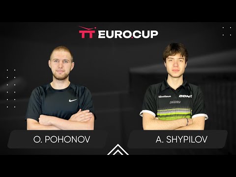 17:45 Oleksandr Pohonov - Anton Shypilov 25.01.2025 TT Euro.Cup Ukraine Master. TABLE 4