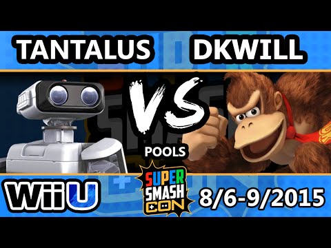 SSC - iQHQ | DKWill (Donkey Kong, Sheik) Vs. VGBC | Tantalus (ROB) SSB4 - Smash Wii U - Smash 4