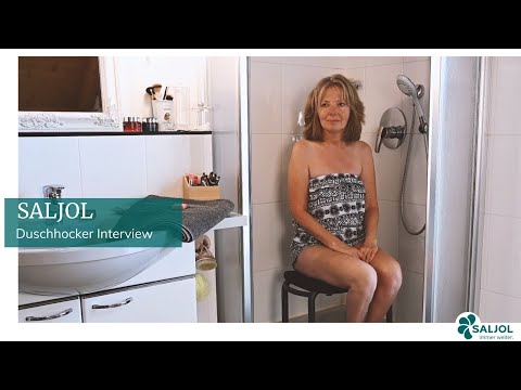 Erfahrungsbericht Duschhocker von Saljol - Komplettes Interview mit Marietta