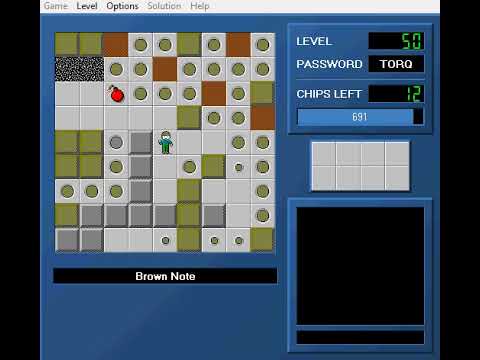 Let's Play Chip's Challenge (Walls of CCLP4): Episode 12 - Too Much Brown