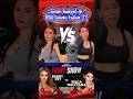 BABBY FAY VS SISCA MELLYANA Boxing Boxingindonesia Fyp Youtubeshorts Shorts Indonesia Mami