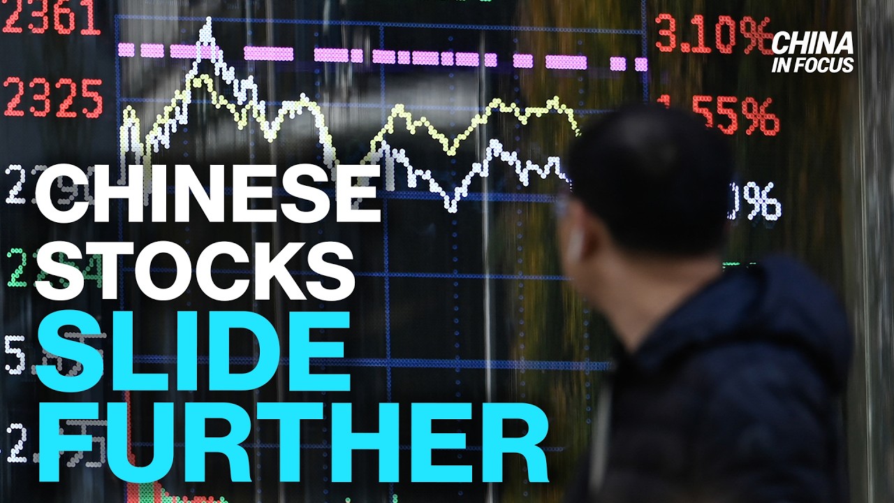 Chinese Stocks in Decline After Losing $3.5 Trillion | China in Focus