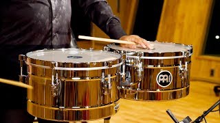 Video thumbnail for MEINL Percussion Marathon Series Timbales Chrome - MT1415CH by Meinl Percussion - Official Product Videos